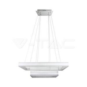 113W Soft Light Chandelier Dimmerabile Corpo bianco 3000K