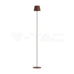 Piantana LED 4W Colore Corten in Alluminio con Touch Dimmerabile Altezza regolabile 3in1 3000K IP54